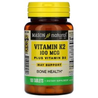 Vitamin K2 + Vitamin D3 100 мкг (100таб)