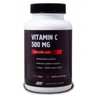 Vitamin C 500 mg + Ascorbic acid (120капс)