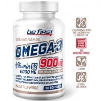 Omega-3 900 mg + Vitamin D3 2000 IU (30гел.капс.)