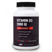 Vitamin D3 2000 IU (360табл)